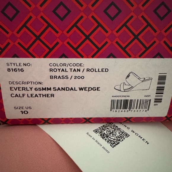 Tory Burch sandals size 10 - Picture 7 of 11